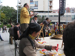 Trobada de gegants: la ballada