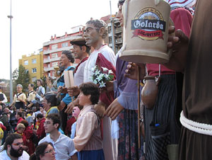 Trobada de gegants: la ballada