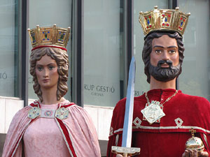 Trobada de gegants: la ballada