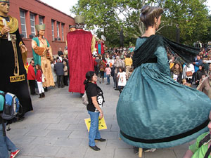 Trobada de gegants: la ballada