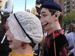 Trobada de gegants: la ballada