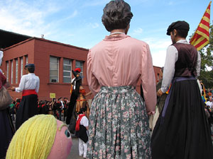 Trobada de gegants: la ballada