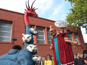 Trobada de gegants: la ballada