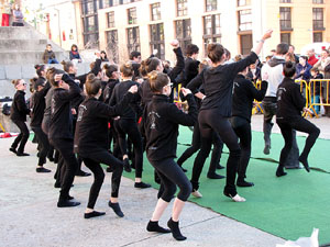 Gimn&agrave;stica r&iacute;tmica. Pla&ccedil;a de la Constituci&oacute;