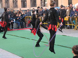 Gimn&agrave;stica r&iacute;tmica. Pla&ccedil;a de la Constituci&oacute;