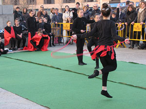 Gimn&agrave;stica r&iacute;tmica. Pla&ccedil;a de la Constituci&oacute;