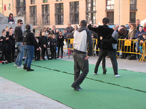 Gimn&agrave;stica r&iacute;tmica. Pla&ccedil;a de la Constituci&oacute;