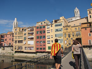 Ambient a Girona i preparació de la Via Catalana