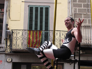 Espectacle de circ a c&agrave;rrec de CIRCO LOS