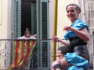 Espectacle de circ a c&agrave;rrec de CIRCO LOS