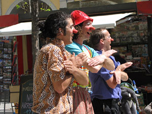 Espectacle de circ a c&agrave;rrec de MABSUTINS