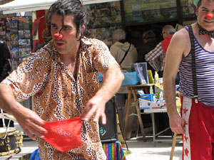 Espectacle de circ a c&agrave;rrec de MABSUTINS