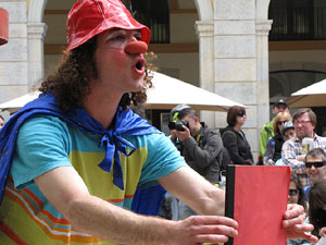 Espectacle de circ a c&agrave;rrec de MABSUTINS