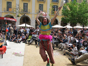 Espectacle de circ a c&agrave;rrec de MABSUTINS