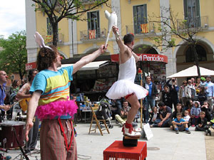 Espectacle de circ a c&agrave;rrec de MABSUTINS