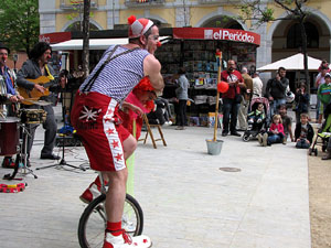 Espectacle de circ a c&agrave;rrec de MABSUTINS