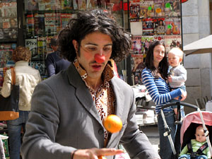 Espectacle de circ a c&agrave;rrec de MABSUTINS