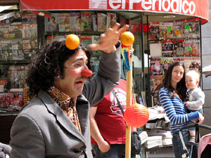 Espectacle de circ a c&agrave;rrec de MABSUTINS