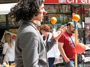 Espectacle de circ a c&agrave;rrec de MABSUTINS