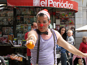 Espectacle de circ a c&agrave;rrec de MABSUTINS