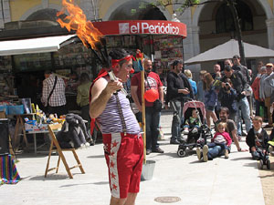Espectacle de circ a c&agrave;rrec de MABSUTINS