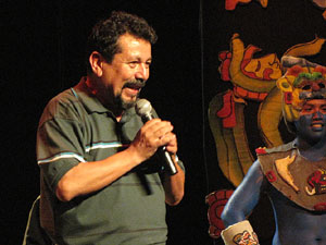 Espectacle Popol Vuh, soplo de vida. Cia. del Centro Cultural Jalil Gibran de Puebla (Mèxic)