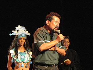 Espectacle Popol Vuh, soplo de vida. Cia. del Centro Cultural Jalil Gibran de Puebla (Mèxic)