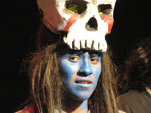 Espectacle Popol Vuh, soplo de vida. Cia. del Centro Cultural Jalil Gibran de Puebla (Mèxic)