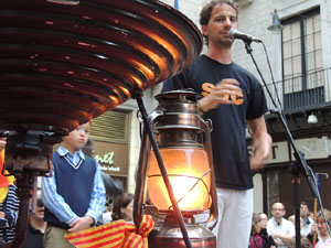 Arribada de la Flama del Canig&oacute; 2013