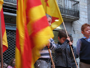 Arribada de la Flama del Canig&oacute; 2013
