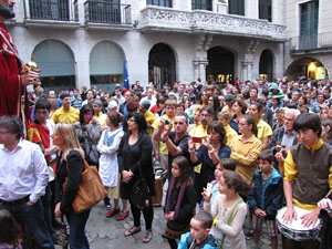 Arribada de la Flama del Canig&oacute; 2013