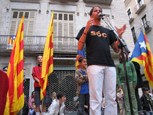 Arribada de la Flama del Canig&oacute; 2013