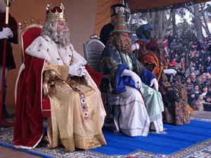 Cavalcada de Reis - Els Reis al Campament