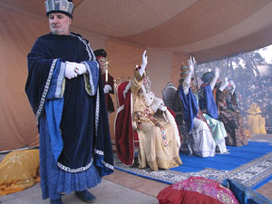 Cavalcada de Reis - Els Reis al Campament