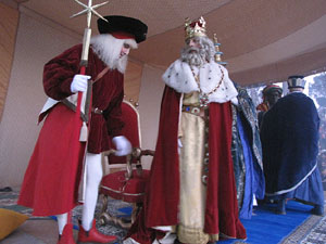 Cavalcada de Reis - Els Reis al Campament