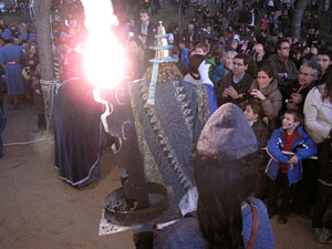 Cavalcada de Reis - Els Reis al Campament