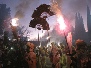 Cavalcada de Reis - Els Reis al Campament