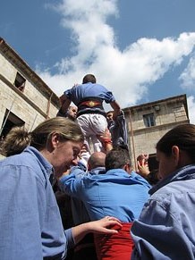 Inauguració a la plaça de la Catedral