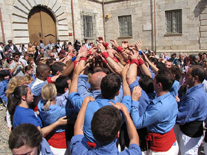 Inauguració a la plaça de la Catedral