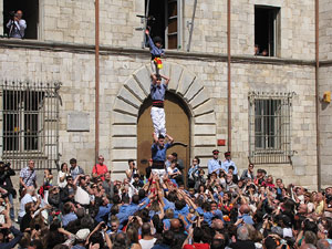 Inauguració a la plaça de la Catedral