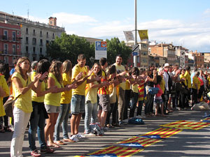 La Via Catalana a Girona