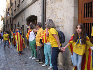 La Via Catalana a Girona