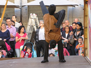 Festes de Primavera 2014. Espectacles a la plaça de la Independència