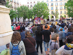 Festes de Primavera 2014. Espectacles a la plaça de la Independència