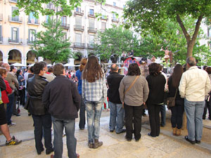Festes de Primavera 2014. Espectacles a la plaça de la Independència