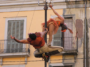 Festes de Primavera 2014. Espectacles a la plaça de la Independència