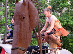 Festes de Primavera 2014. Espectacles a la plaça de la Independència