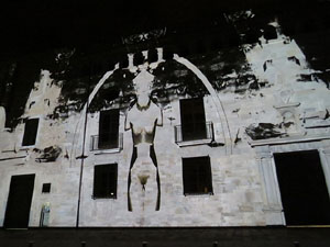 Girona, ciutat de festivals. Festival Internacional de Mapping, FIMG. Sessió inaugural