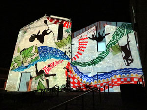 Girona, ciutat de festivals. Festival Internacional de Mapping, FIMG. Centre Cultural la Mercè