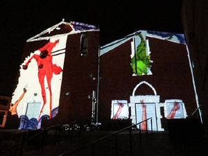 Girona, ciutat de festivals. Festival Internacional de Mapping, FIMG. Centre Cultural la Mercè